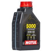 Aceite de Motor Motul 20W50 Semisintetico 5000 4 Tiempos